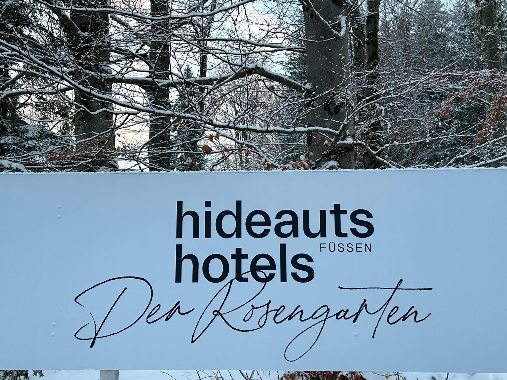 Hideauts Hotels Der Rosengarten Füssen Eksteriør billede